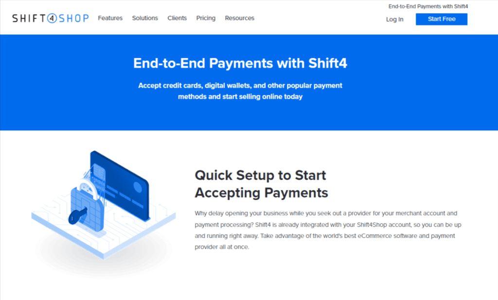 Shift4shop payment processor